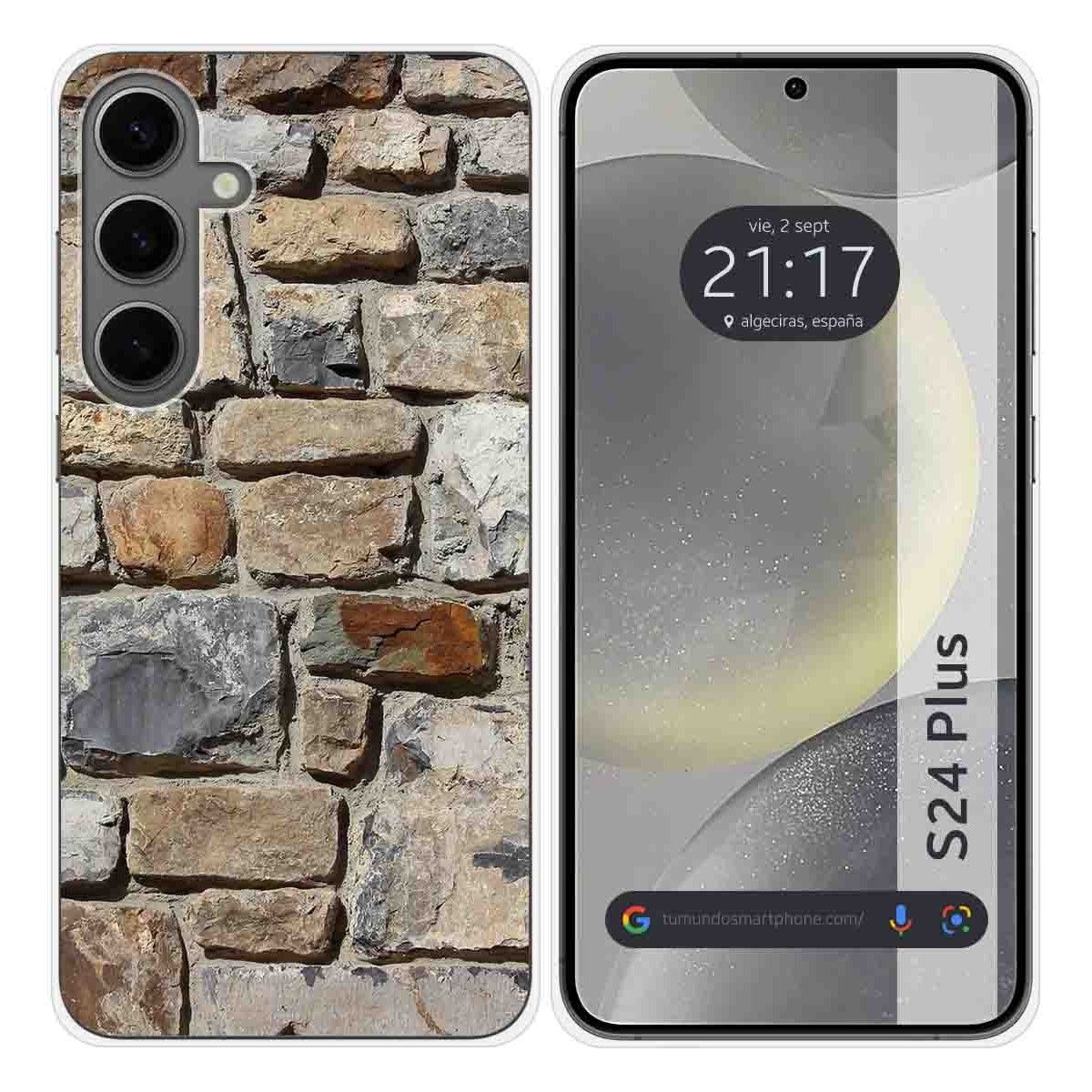 Funda Silicona para Samsung Galaxy S24+ Plus 5G diseño Ladrillo 03 Dibujos