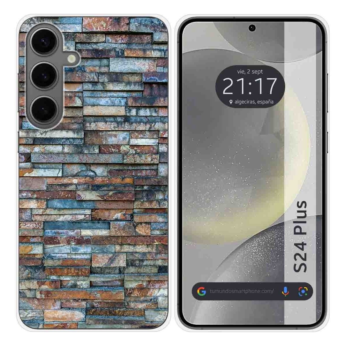 Funda Silicona para Samsung Galaxy S24+ Plus 5G diseño Ladrillo 05 Dibujos