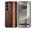 Funda Silicona para Samsung Galaxy S24+ Plus 5G diseño Madera 05 Dibujos