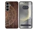 Funda Silicona para Samsung Galaxy S24+ Plus 5G diseño Madera 06 Dibujos