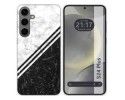 Funda Silicona para Samsung Galaxy S24+ Plus 5G diseño Mármol 01 Dibujos