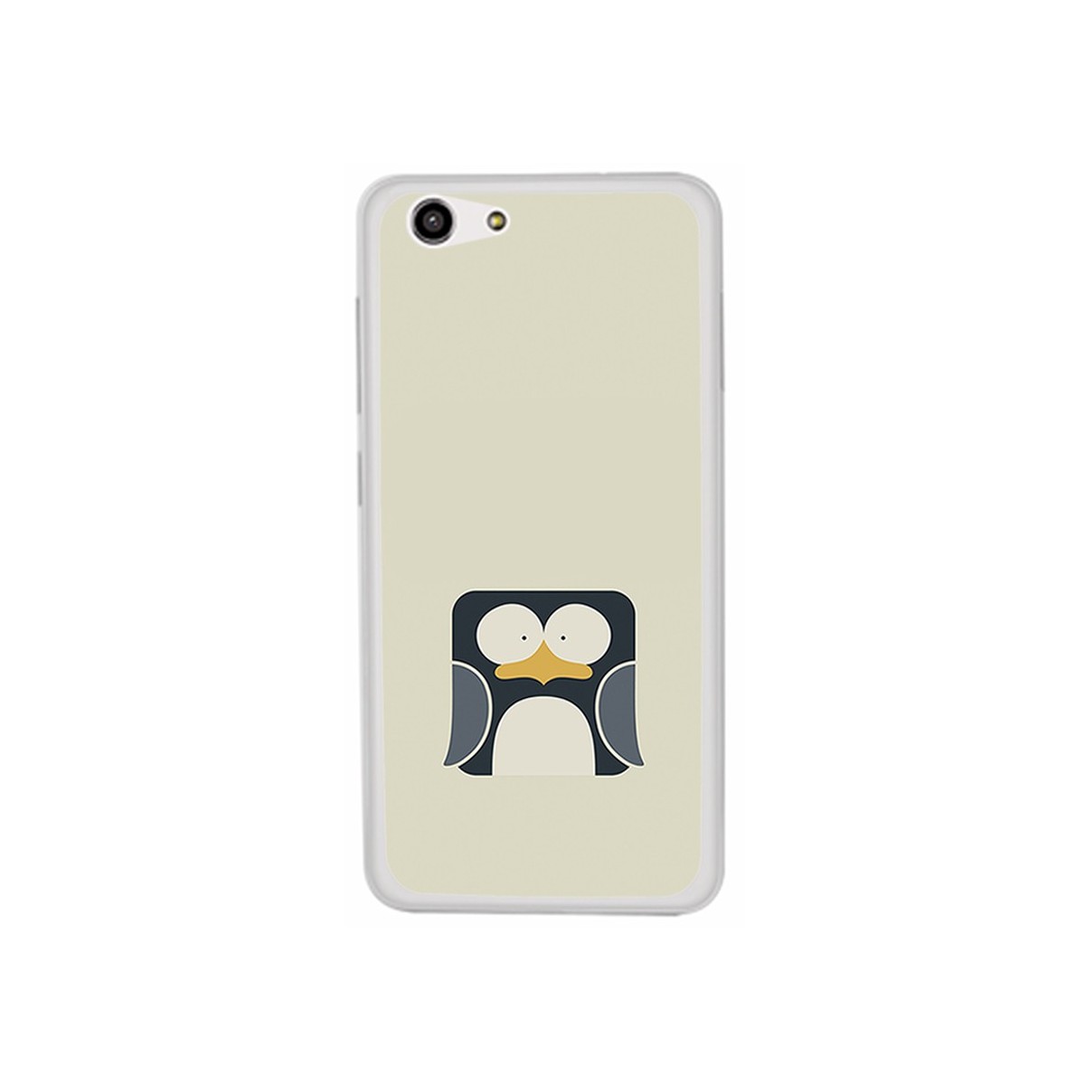 Funda Gel Tpu para Zte Blade A522 Diseño Pingüino Dibujos
