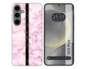 Funda Silicona para Samsung Galaxy S24+ Plus 5G diseño Mármol 04 Dibujos