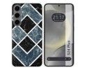 Funda Silicona para Samsung Galaxy S24+ Plus 5G diseño Mármol 06 Dibujos