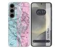 Funda Silicona para Samsung Galaxy S24+ Plus 5G diseño Mármol 08 Dibujos