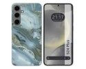Funda Silicona para Samsung Galaxy S24+ Plus 5G diseño Mármol 09 Dibujos