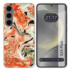 Funda Silicona para Samsung Galaxy S24+ Plus 5G diseño Mármol 12 Dibujos