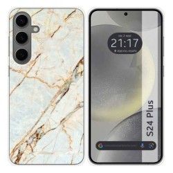 Funda Silicona para Samsung Galaxy S24+ Plus 5G diseño Mármol 13 Dibujos