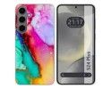 Funda Silicona para Samsung Galaxy S24+ Plus 5G diseño Mármol 15 Dibujos