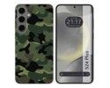 Funda Silicona para Samsung Galaxy S24+ Plus 5G diseño Camuflaje Dibujos