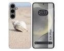 Funda Silicona para Samsung Galaxy S24+ Plus 5G diseño Concha Dibujos
