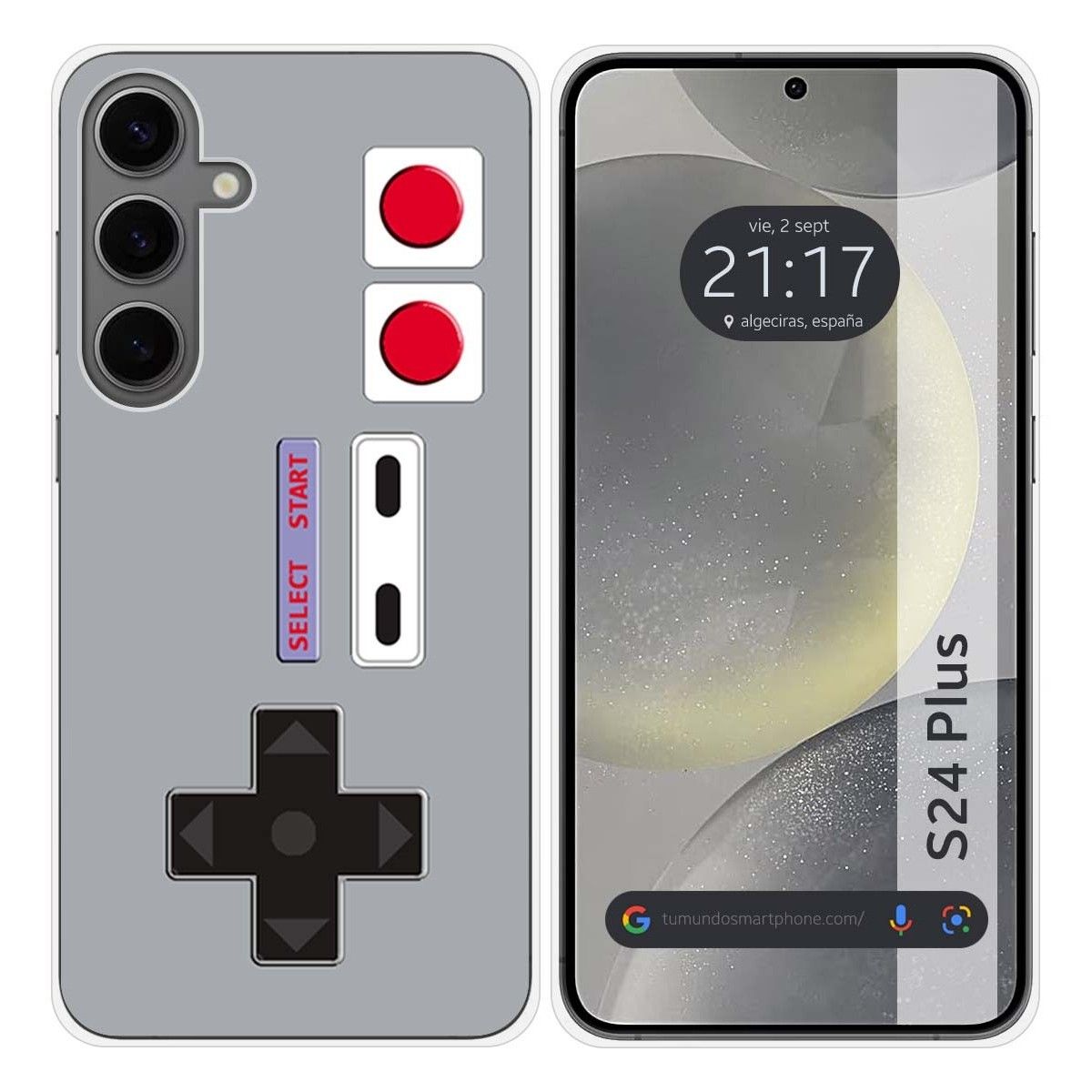 Funda Silicona para Samsung Galaxy S24+ Plus 5G diseño Consola Dibujos