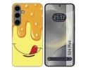 Funda Silicona para Samsung Galaxy S24+ Plus 5G diseño Helado Vainilla Dibujos