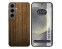 Funda Silicona para Samsung Galaxy S24+ Plus 5G diseño Madera Dibujos