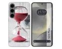Funda Silicona para Samsung Galaxy S24+ Plus 5G diseño Reloj Dibujos