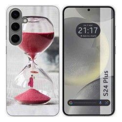 Funda Silicona para Samsung Galaxy S24+ Plus 5G diseño Reloj Dibujos