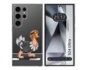 Funda Silicona Transparente para Samsung Galaxy S24 Ultra 5G diseño Avestruz Dibujos