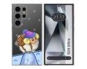 Funda Silicona Transparente para Samsung Galaxy S24 Ultra 5G diseño Cabra Dibujos