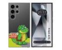 Funda Silicona Transparente para Samsung Galaxy S24 Ultra 5G diseño Coco Dibujos