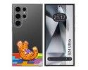 Funda Silicona Transparente para Samsung Galaxy S24 Ultra 5G diseño Leopardo Dibujos