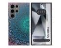Funda Silicona Transparente para Samsung Galaxy S24 Ultra 5G diseño Mandala Dibujos
