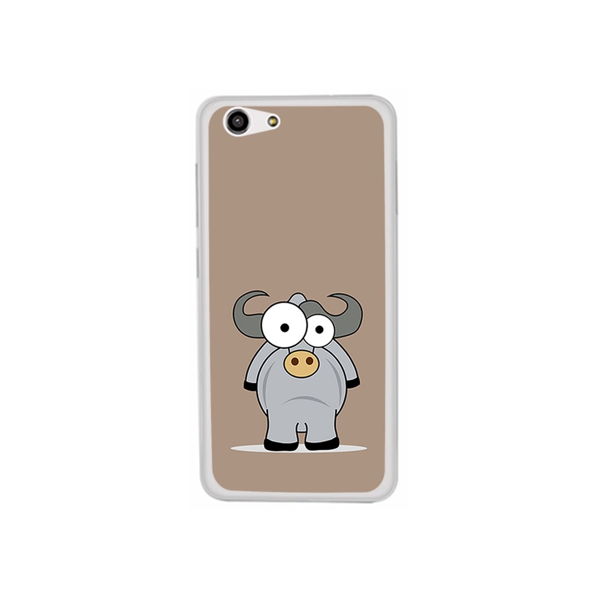 Funda Gel Tpu para Zte Blade A522 Diseño Toro Dibujos