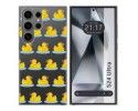 Funda Silicona Transparente para Samsung Galaxy S24 Ultra 5G diseño Pato Dibujos