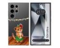 Funda Silicona Transparente para Samsung Galaxy S24 Ultra 5G diseño Suricata Dibujos