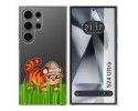 Funda Silicona Transparente para Samsung Galaxy S24 Ultra 5G diseño Tigre Dibujos