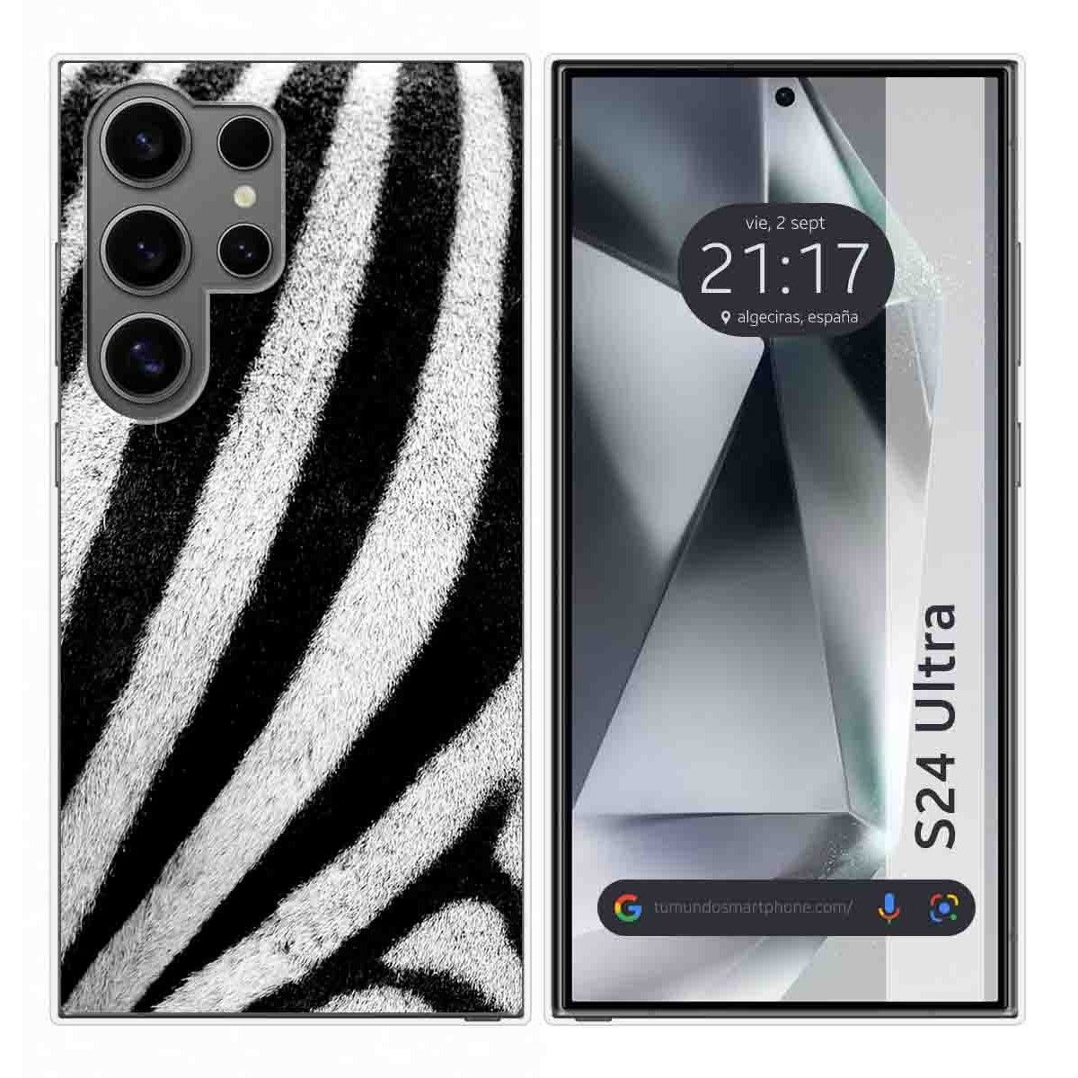 Funda Silicona para Samsung Galaxy S24 Ultra 5G diseño Animal 02 Dibujos