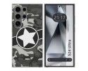 Funda Silicona para Samsung Galaxy S24 Ultra 5G diseño Camuflaje 02 Dibujos