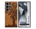 Funda Silicona para Samsung Galaxy S24 Ultra 5G diseño Cuero 03 Dibujos