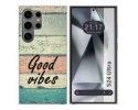 Funda Silicona para Samsung Galaxy S24 Ultra 5G diseño Madera 01 Dibujos