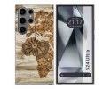 Funda Silicona para Samsung Galaxy S24 Ultra 5G diseño Madera 07 Dibujos