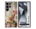 Funda Silicona para Samsung Galaxy S24 Ultra 5G diseño Madera 08 Dibujos