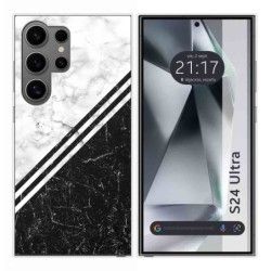 Funda Silicona para Samsung Galaxy S24 Ultra 5G diseño Mármol 01 Dibujos