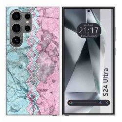 Funda Silicona para Samsung Galaxy S24 Ultra 5G diseño Mármol 08 Dibujos