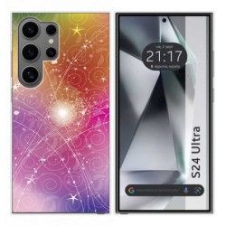 Funda Silicona para Samsung Galaxy S24 Ultra 5G diseño Abstracto Dibujos