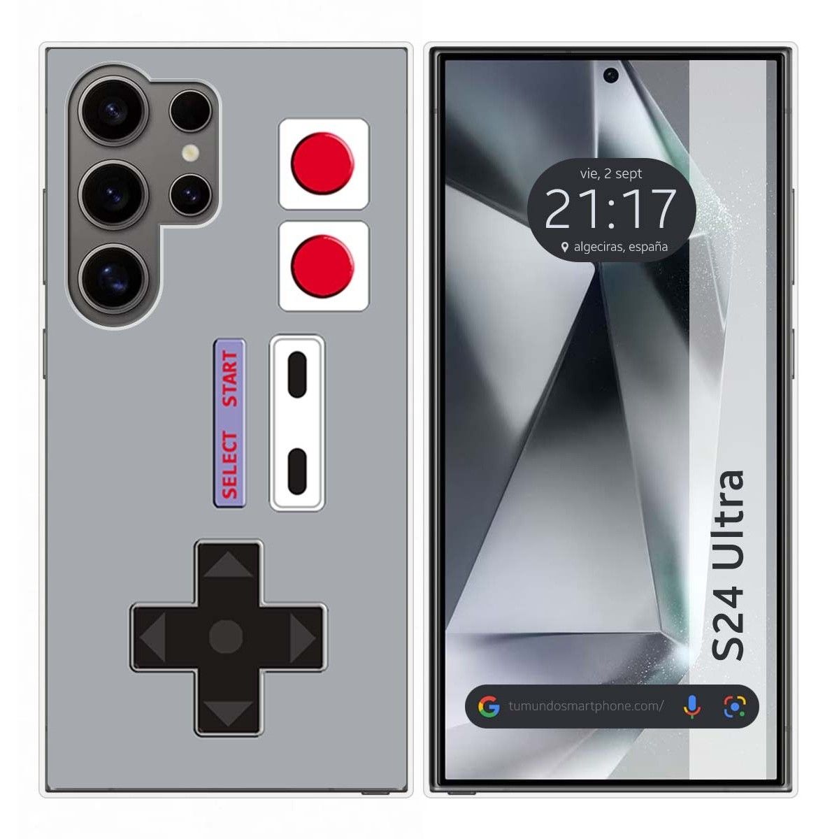Funda Silicona para Samsung Galaxy S24 Ultra 5G diseño Consola Dibujos