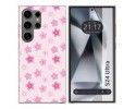 Funda Silicona para Samsung Galaxy S24 Ultra 5G diseño Flores Dibujos