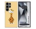Funda Silicona para Samsung Galaxy S24 Ultra 5G diseño Jirafa Dibujos