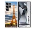 Funda Silicona para Samsung Galaxy S24 Ultra 5G diseño Paris Dibujos