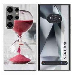 Funda Silicona para Samsung Galaxy S24 Ultra 5G diseño Reloj Dibujos