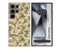 Funda Silicona para Samsung Galaxy S24 Ultra 5G diseño Sand Camuflaje Dibujos