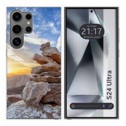 Funda Silicona para Samsung Galaxy S24 Ultra 5G diseño Sunset Dibujos