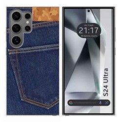 Funda Silicona para Samsung Galaxy S24 Ultra 5G diseño Vaquero Dibujos