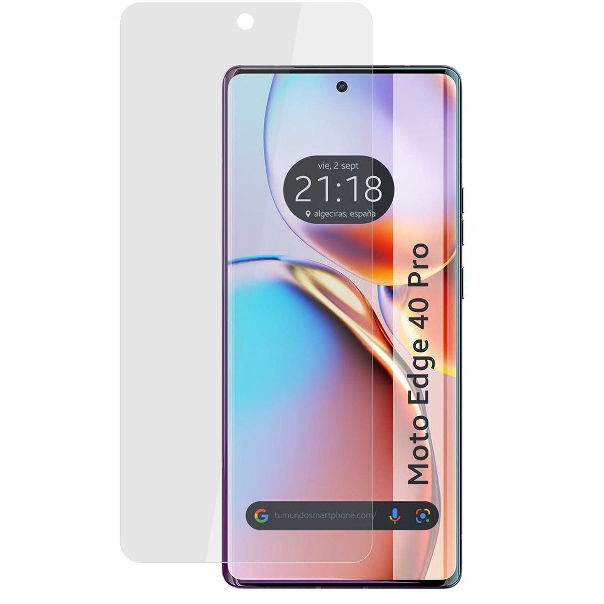 Protector Pantalla Hidrogel Mate Antihuellas para Motorola Edge 40 Pro 5G