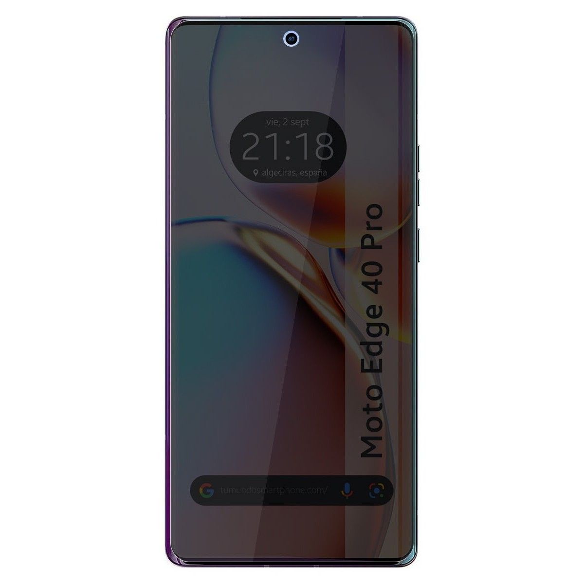 Protector Pantalla Hidrogel Privacidad Antiespías para Motorola Edge 40 Pro 5G