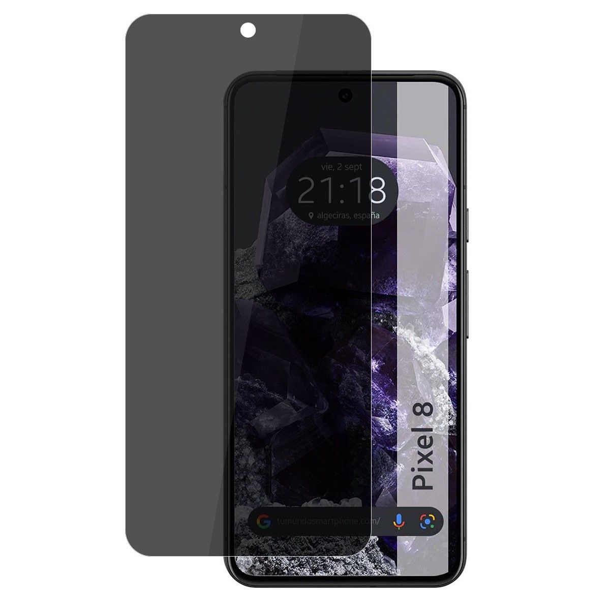 Protector Pantalla Hidrogel Privacidad Antiespías para Google Pixel 8 5G