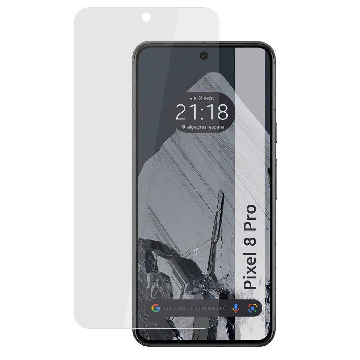 Protector Pantalla Hidrogel Mate Antihuellas para Google Pixel 8 Pro 5G